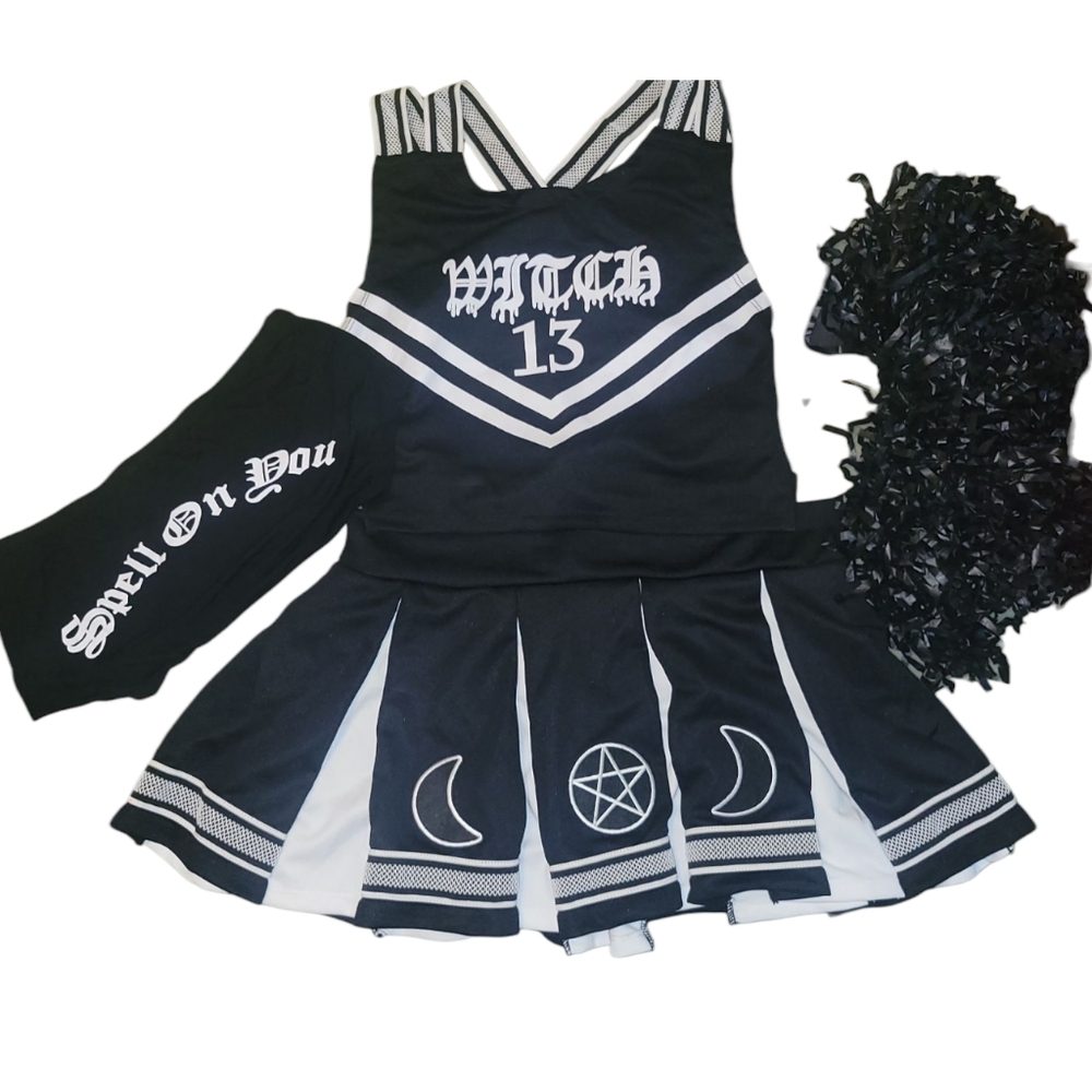 SOLD/Dollskill Coven Cheerleader Costume Set EUC